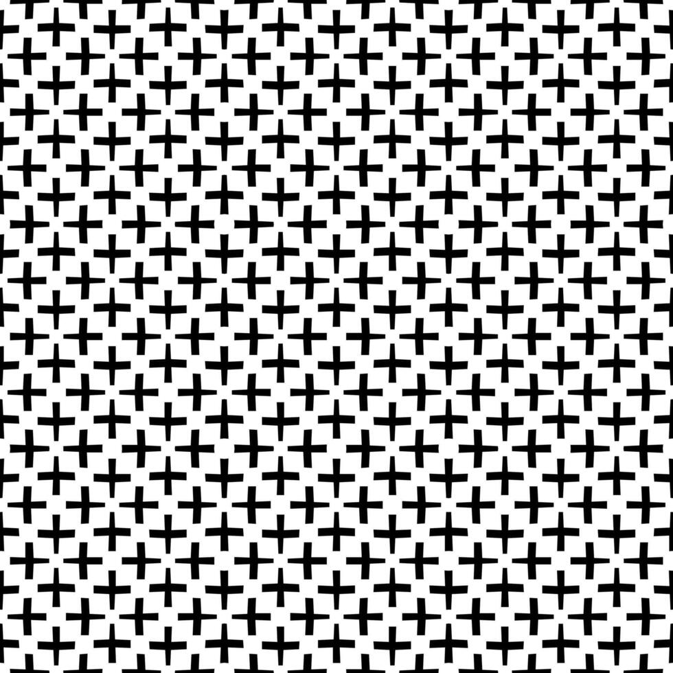 Black and white seamless abstract pattern. Background and backdrop. Grayscale ornamental design. vector