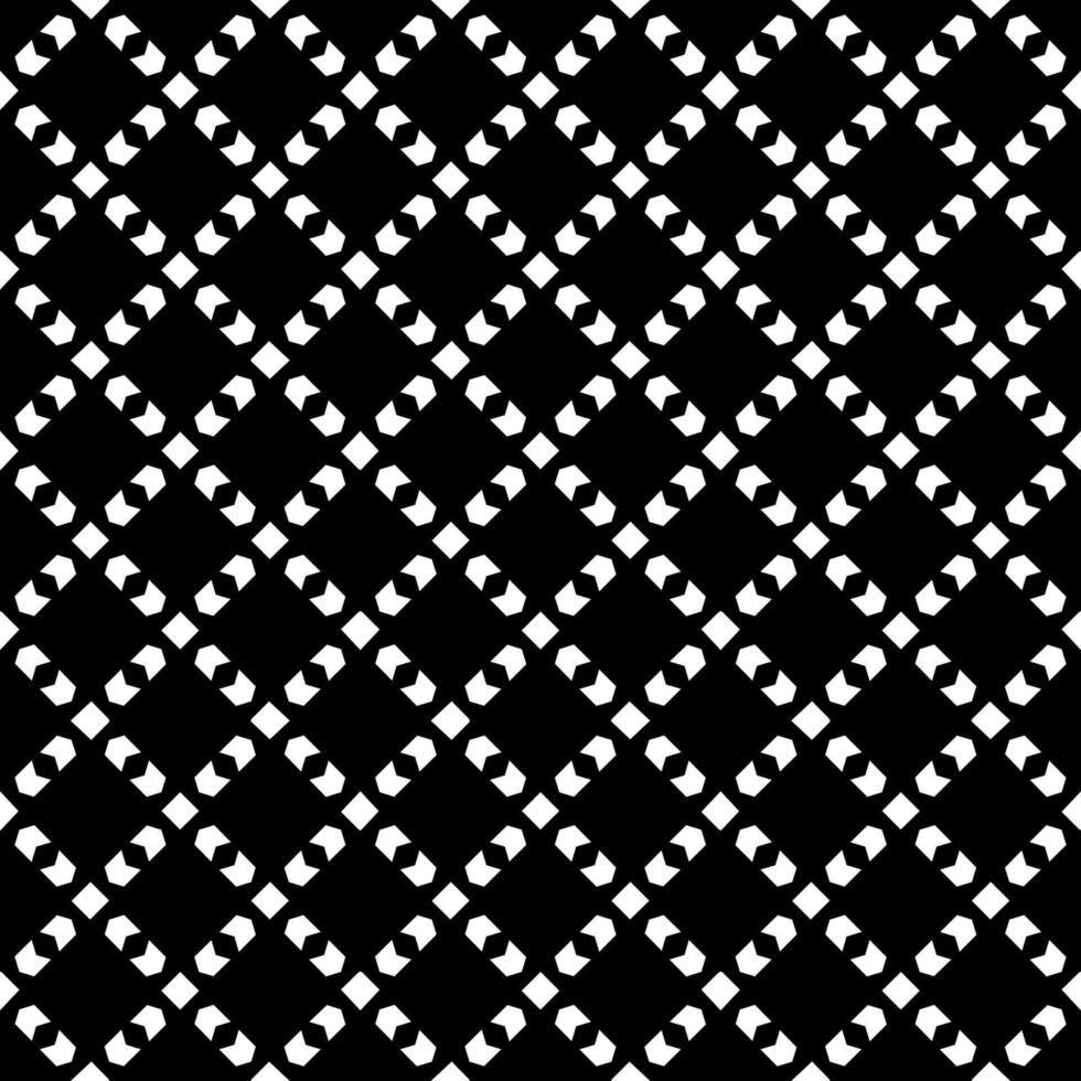 Black and white seamless abstract pattern. Background and backdrop. Grayscale ornamental design. vector
