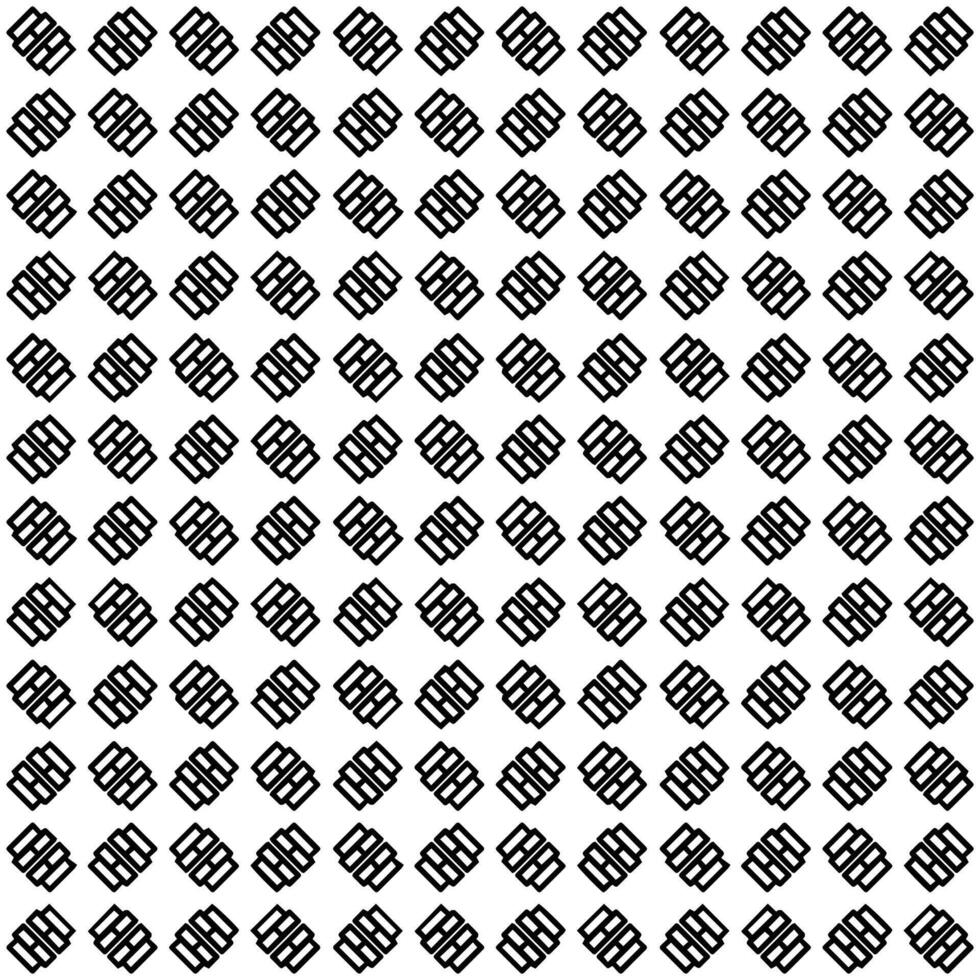 Black and white seamless abstract pattern. Background and backdrop. Grayscale ornamental design. vector