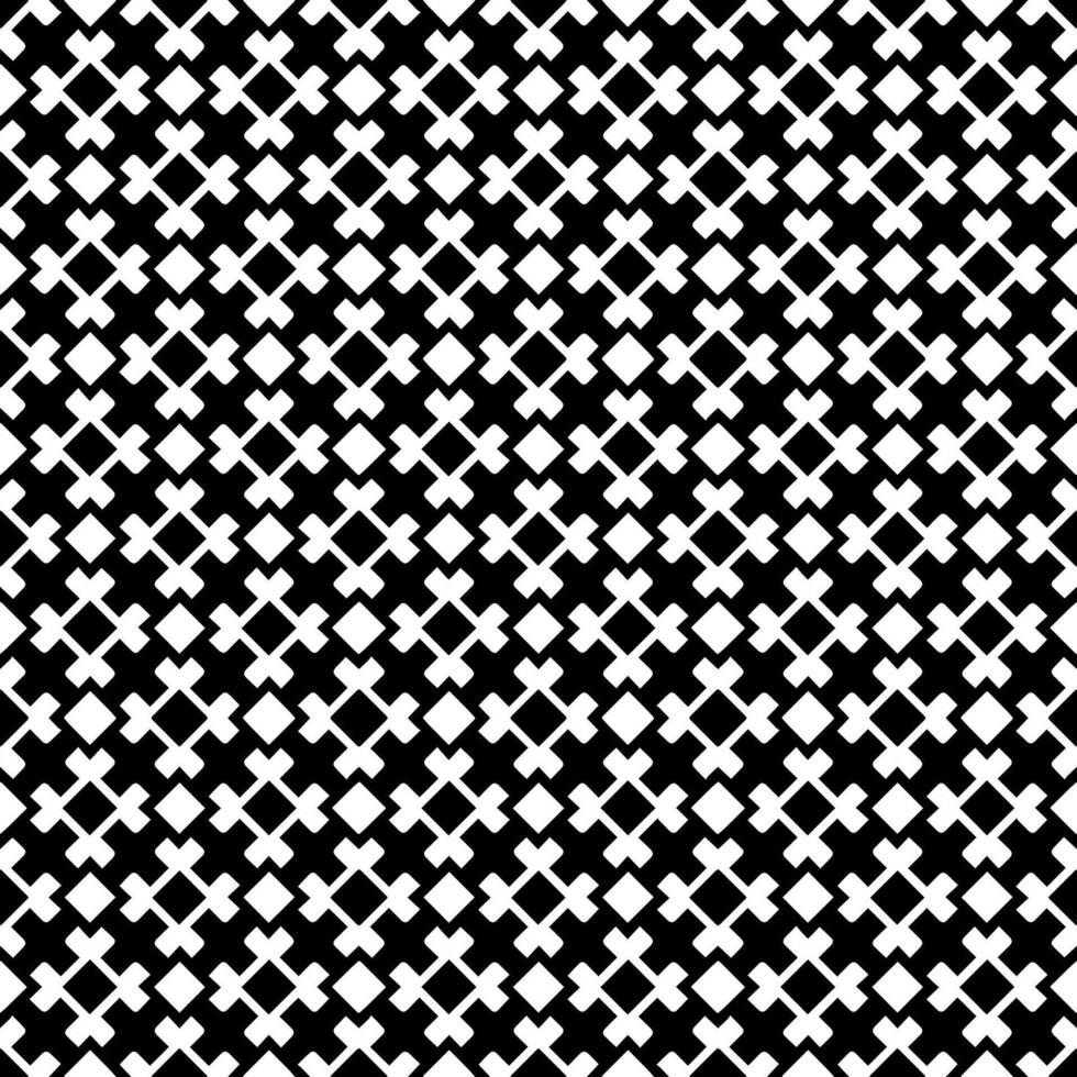 Black and white seamless abstract pattern. Background and backdrop. Grayscale ornamental design. vector