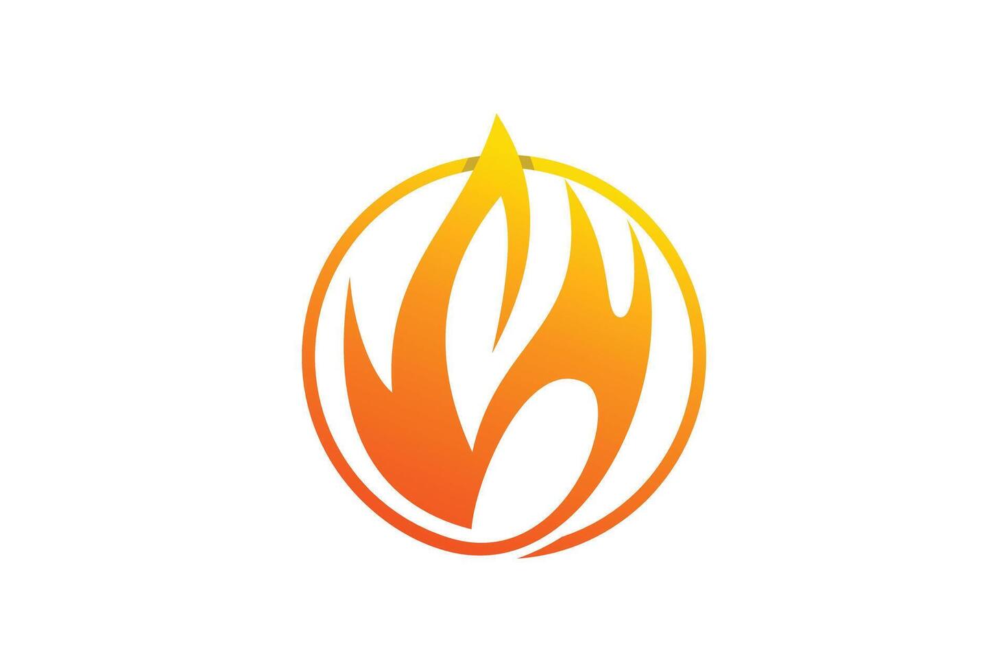 fire design with a modern concept vector