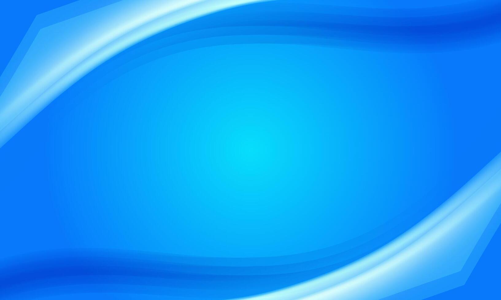 Abstract blue liquid gradient creative banner. smooth color blank space. vector