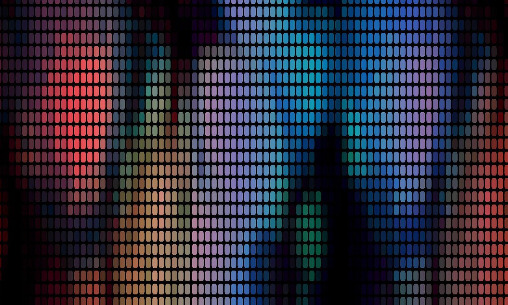 Background colorful pixel gradient color. soft grid. vector