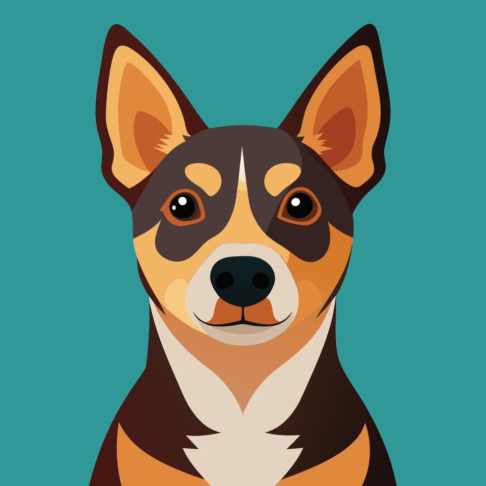 Charming Dog Clipart illustration vector