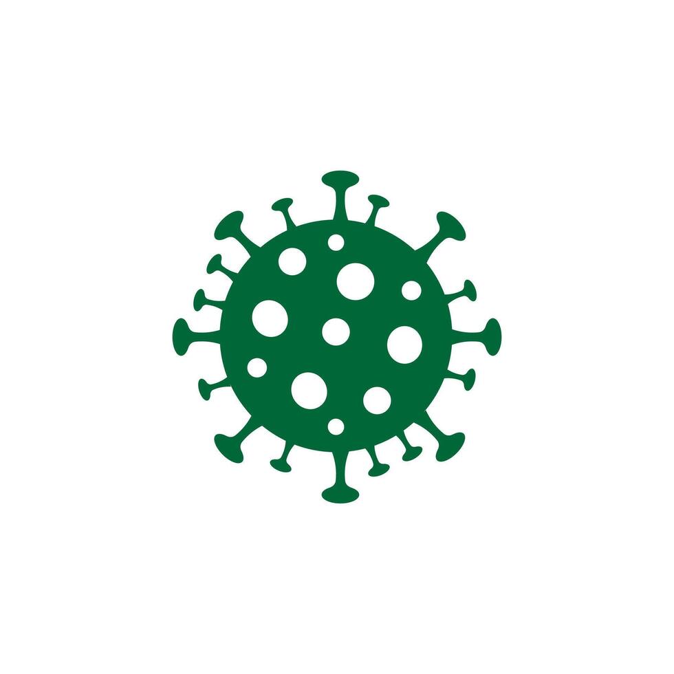 Covid flat cell vector