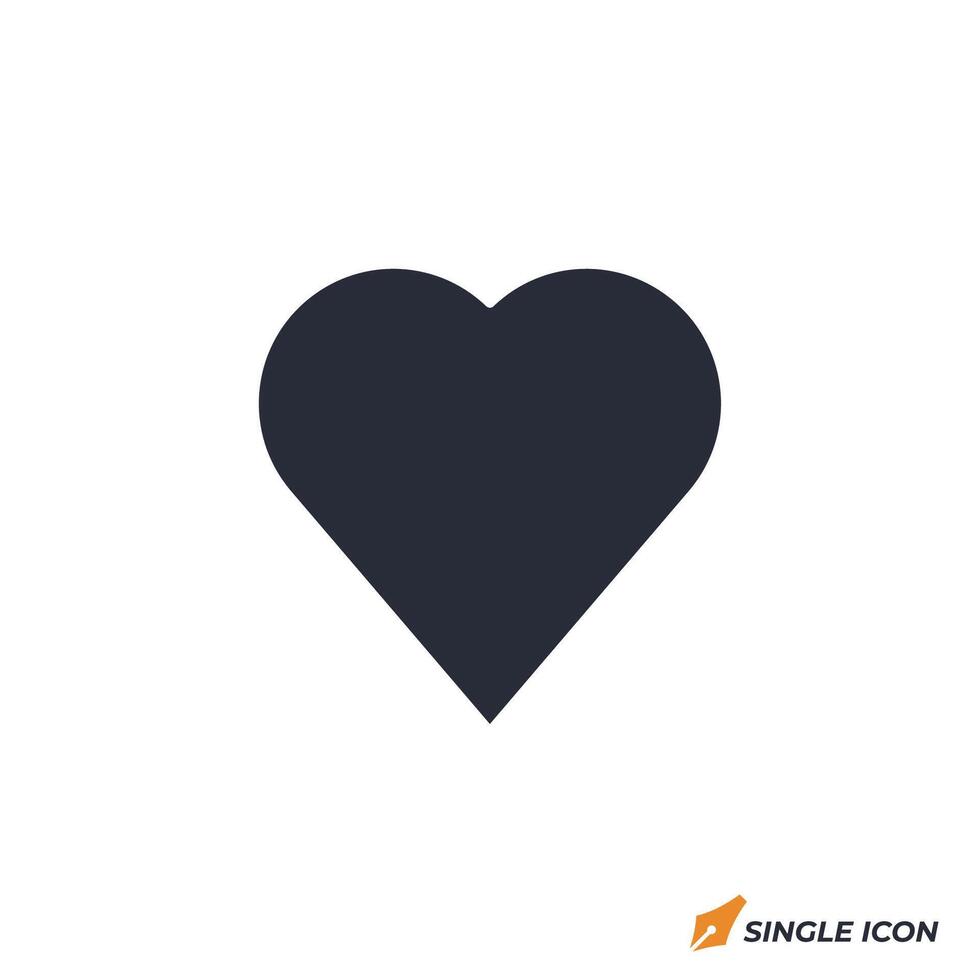 Favorites icon illustration. Favorites symbol isolated on white background. vector
