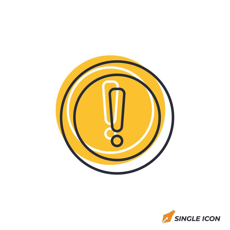Info icon illustration. Info symbol isolated on white background vector