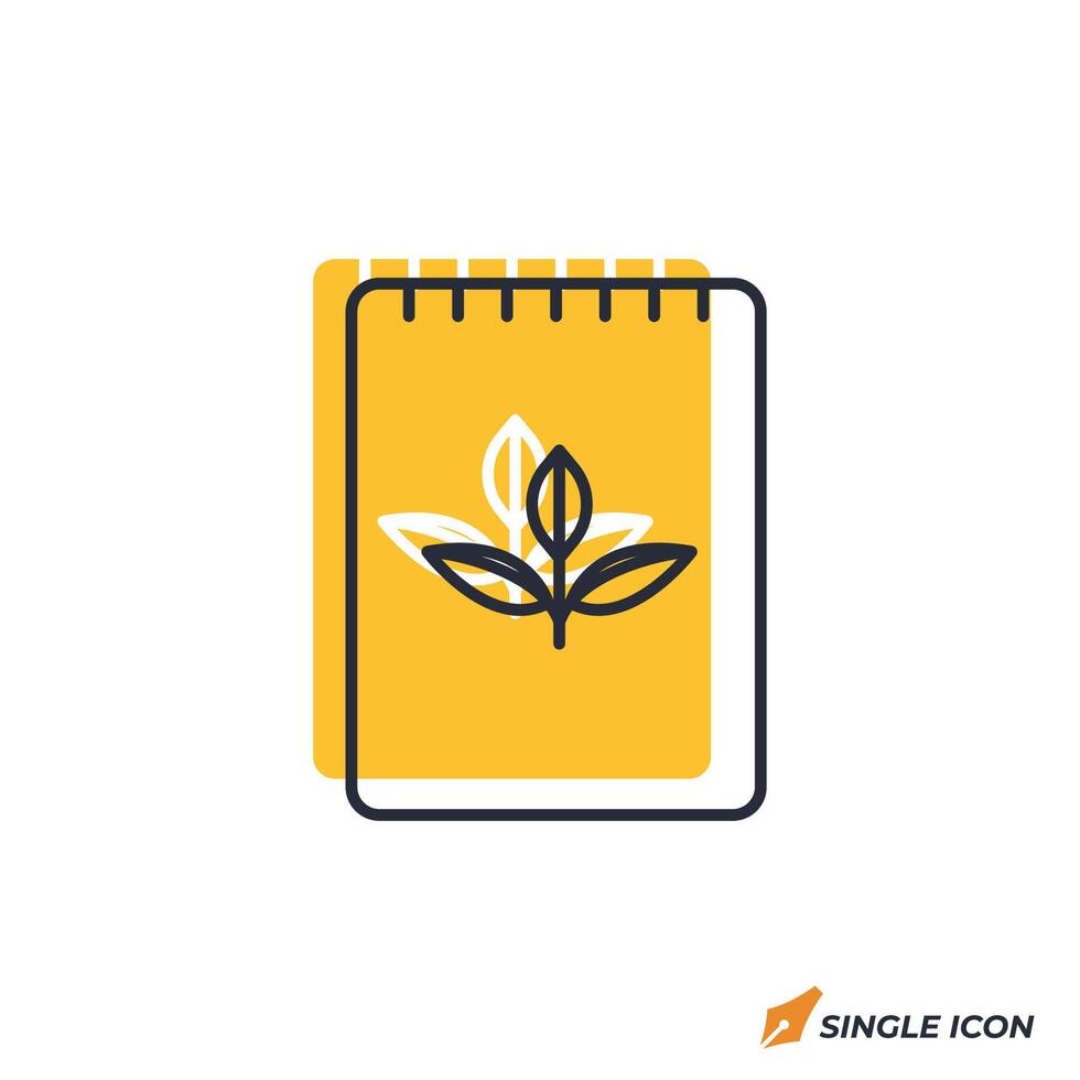 Seed Packet icon illustration. Seed Packet symbol isolated on white background vector