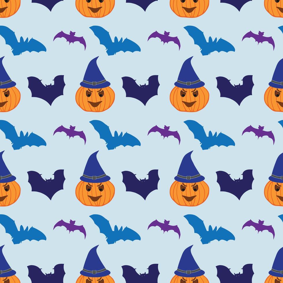 More Than Spooky Seamless Pattern Design vector