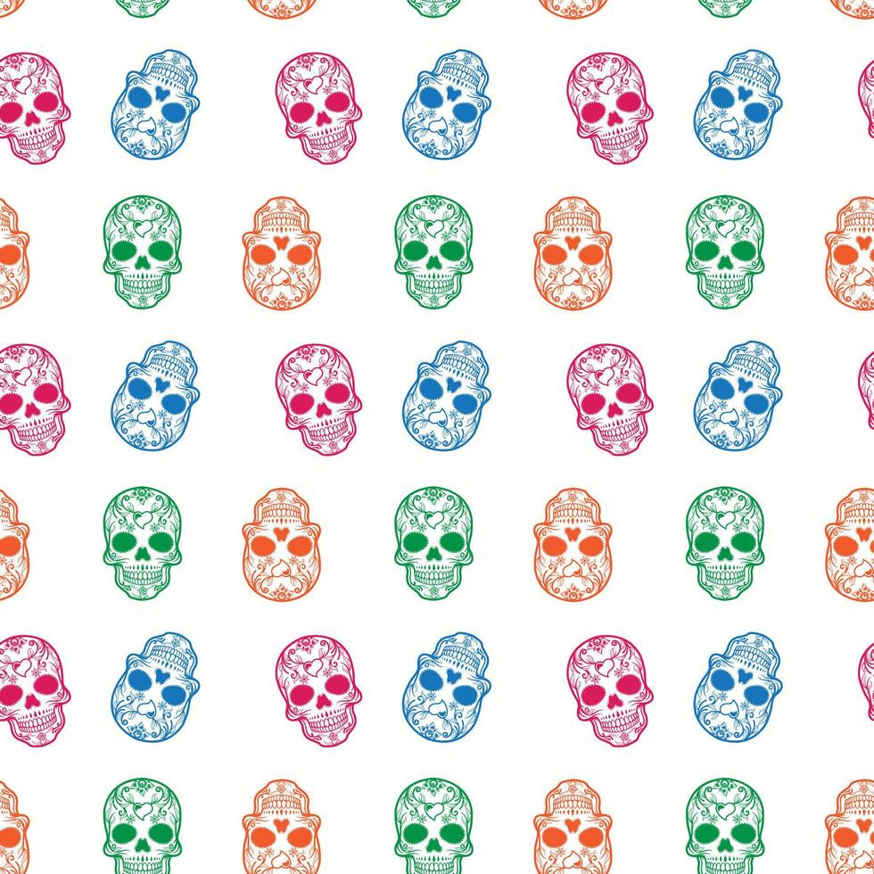 Immortal Love Seamless Pattern Design vector