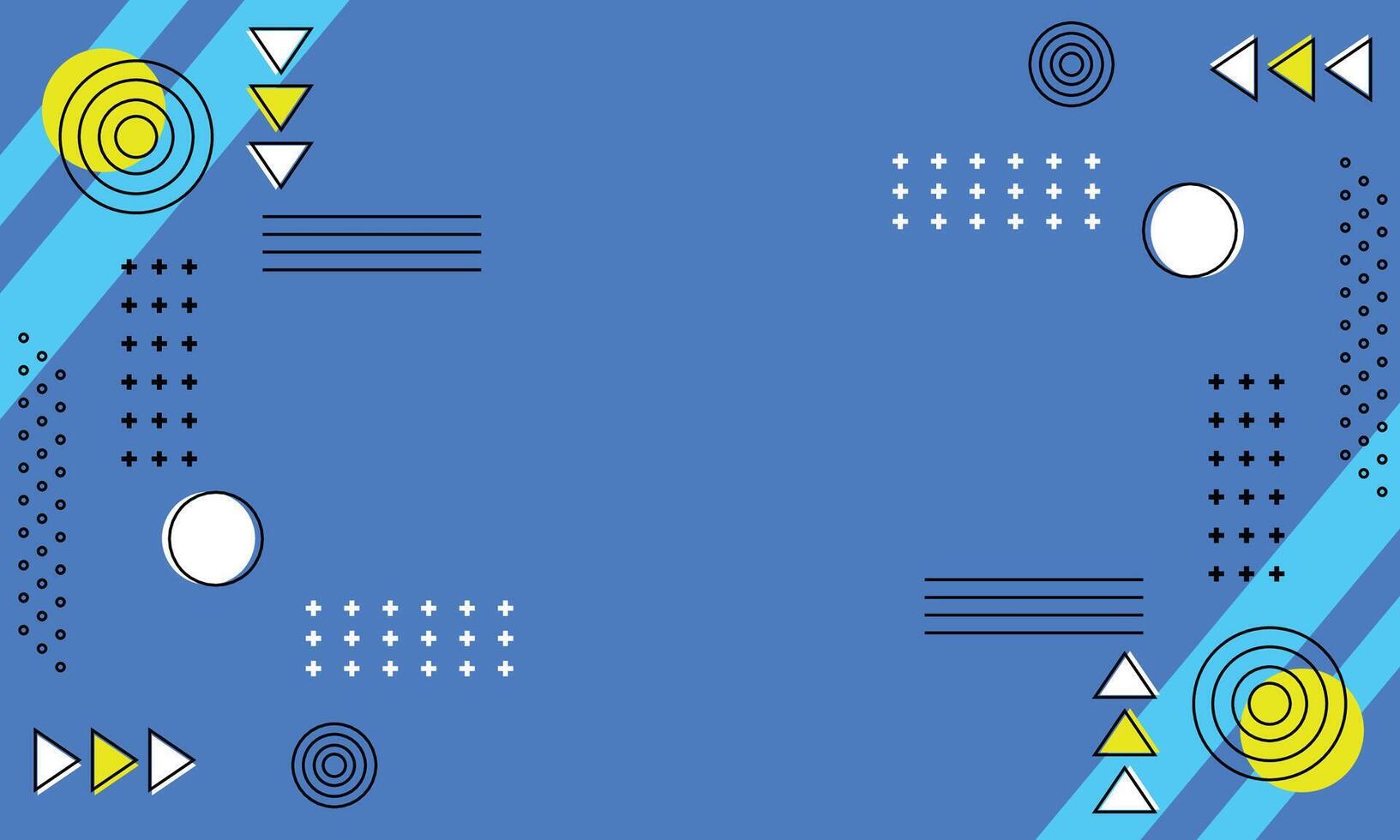Abstract modern geometric background design vector