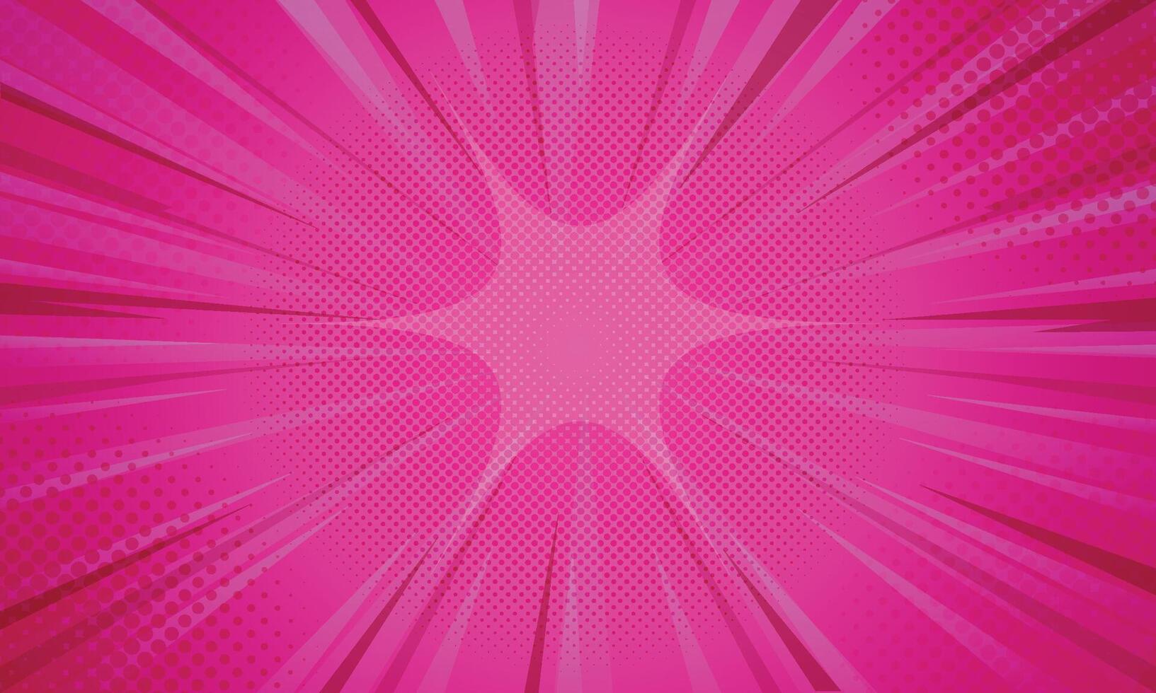 Flat comic style background. Abstract comic background design vector