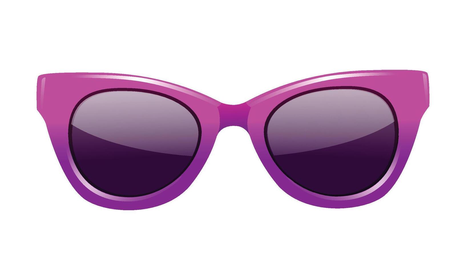 Sunglasses item isolated illustration on white background vector