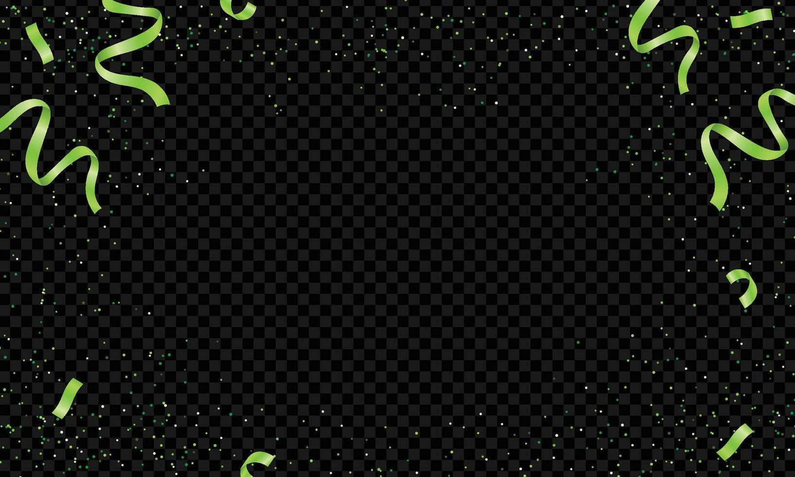 Realistic golden confetti background design vector