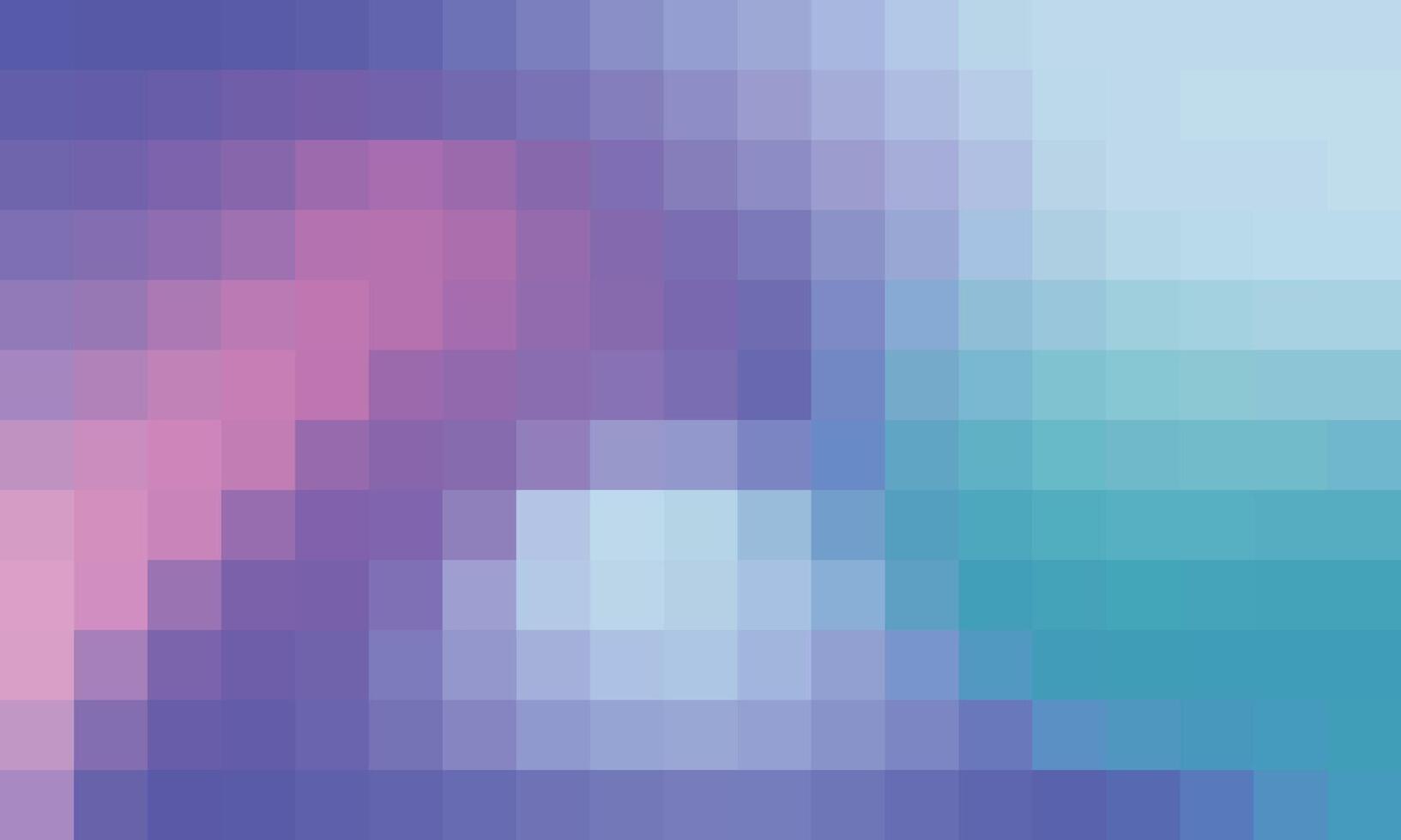 Abstract and colorful pixel background Color palette shades vector
