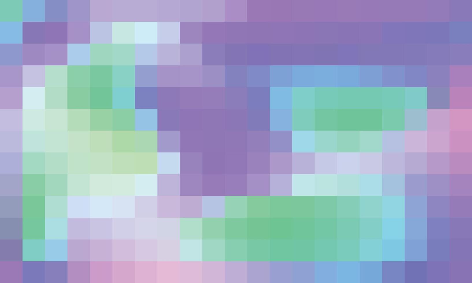 Abstract and colorful pixel background Color palette shades vector