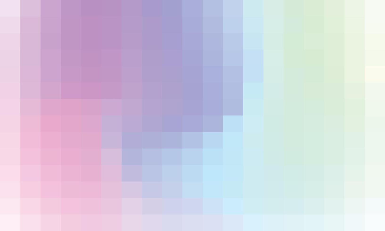 Abstract and colorful pixel background Color palette shades vector