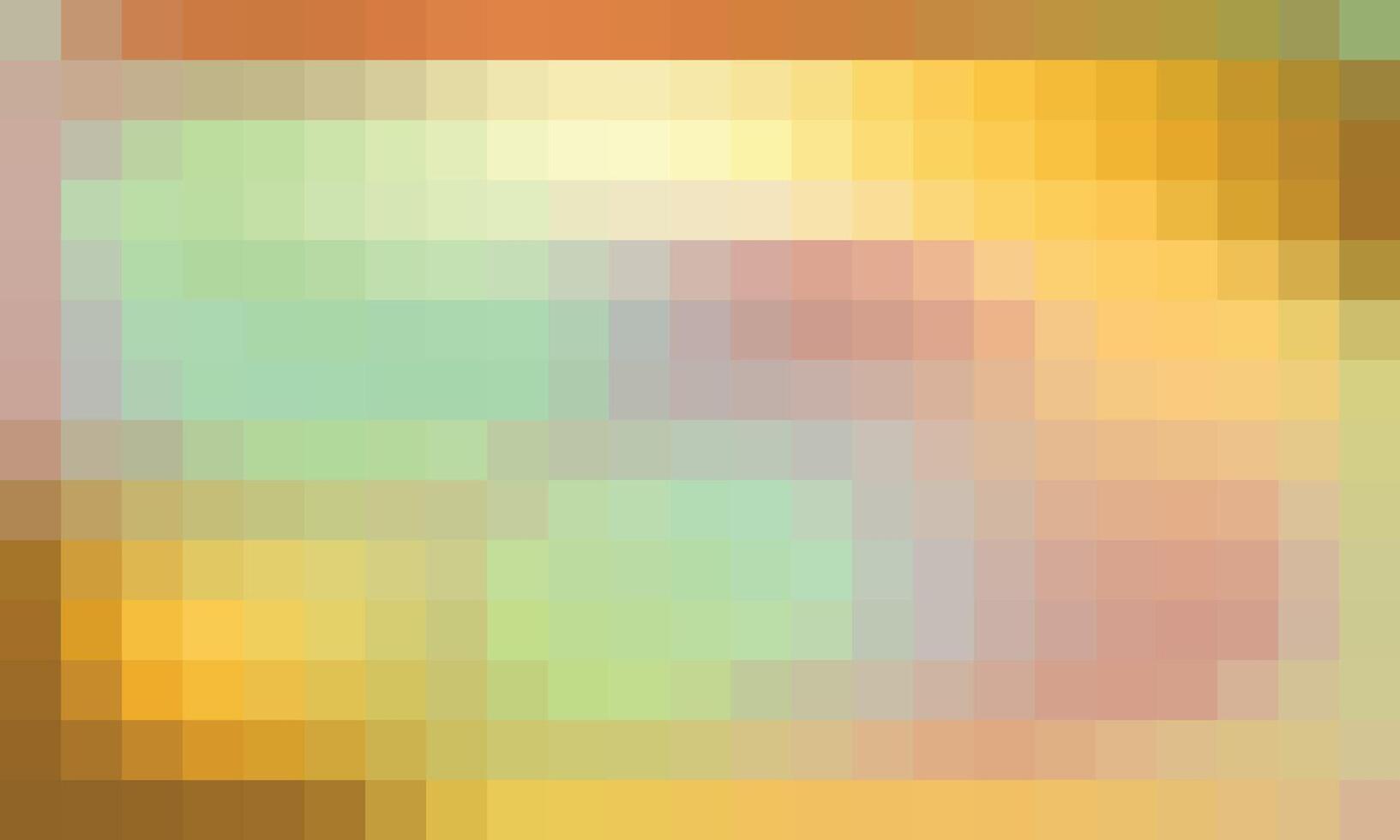 Abstract and colorful pixel background Color palette shades vector