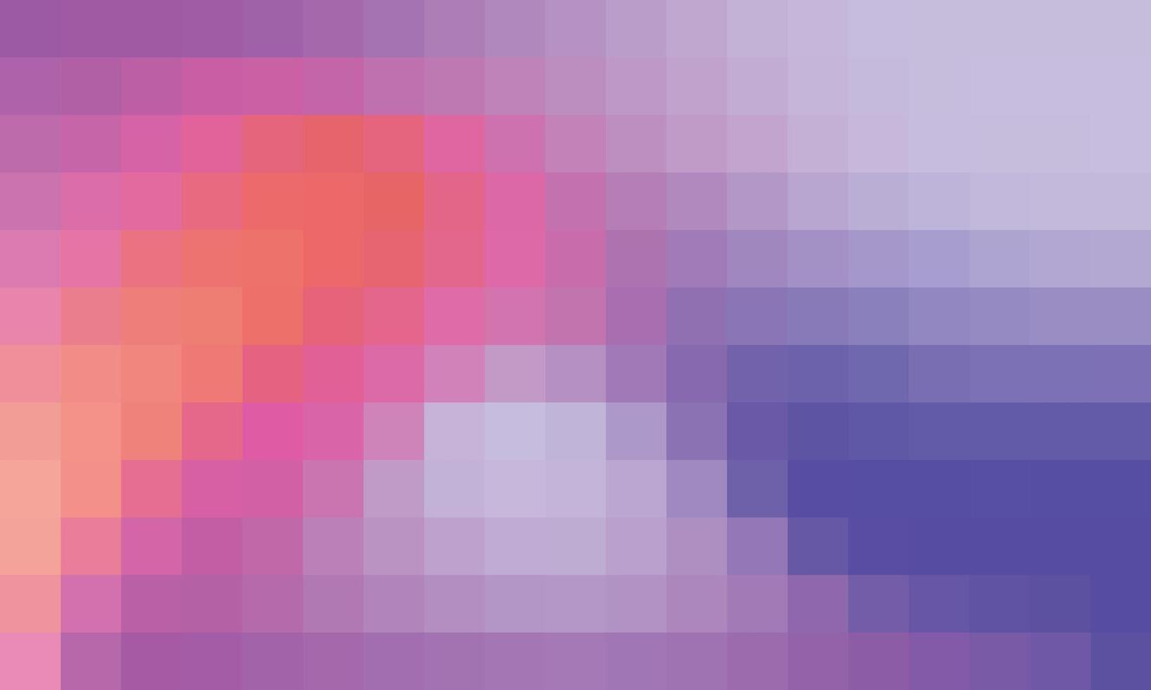 Abstract and colorful pixel background Color palette shades vector