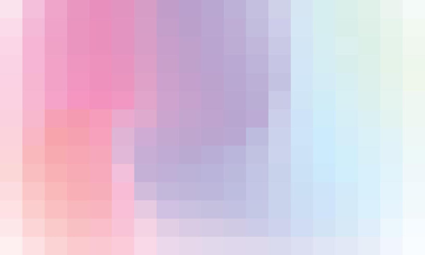 Abstract and colorful pixel background Color palette shades vector