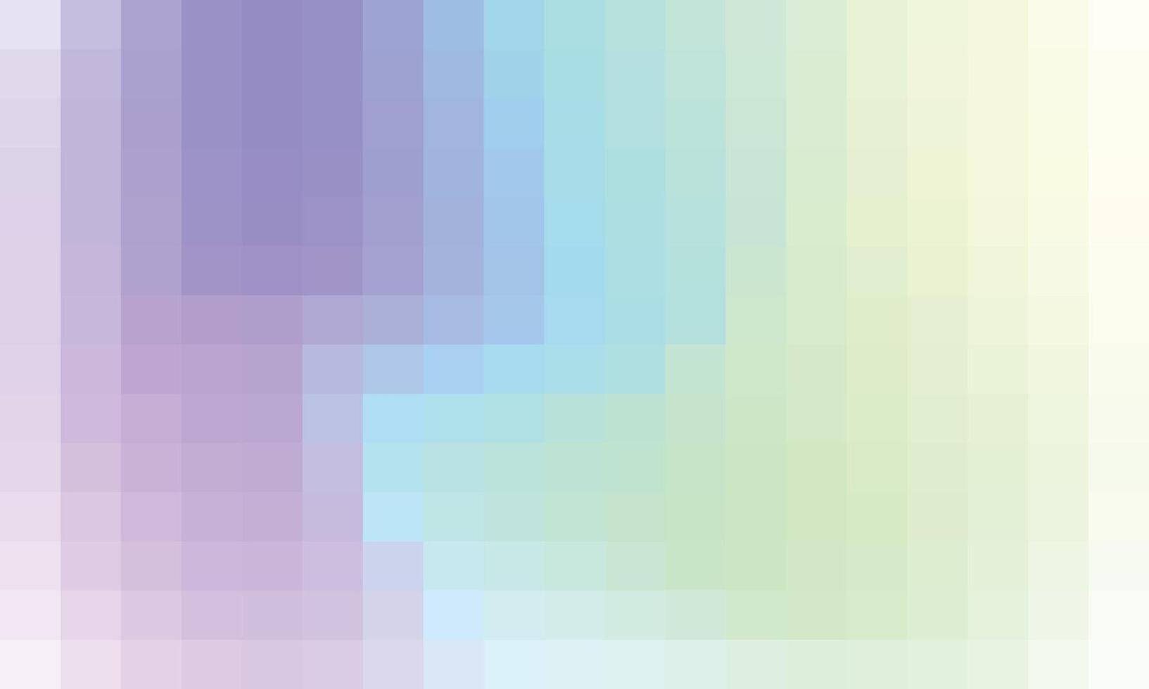 Abstract and colorful pixel background Color palette shades vector