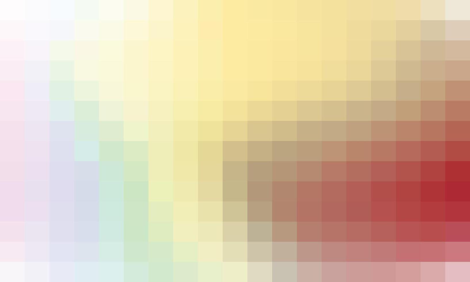 Abstract and colorful pixel background Color palette shades vector