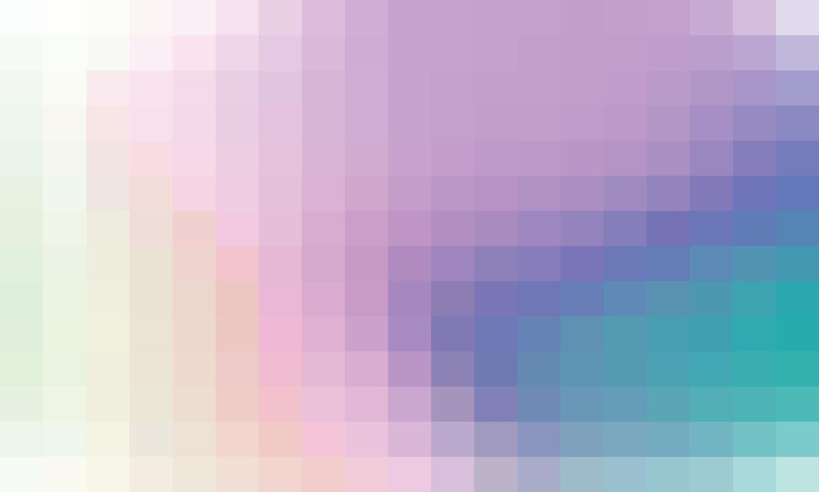Abstract and colorful pixel background Color palette shades vector
