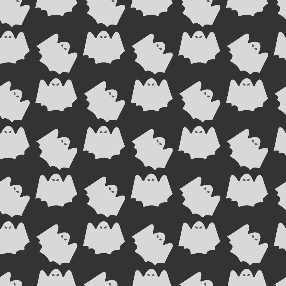 Witching Hour Seamless Pattern Design vector