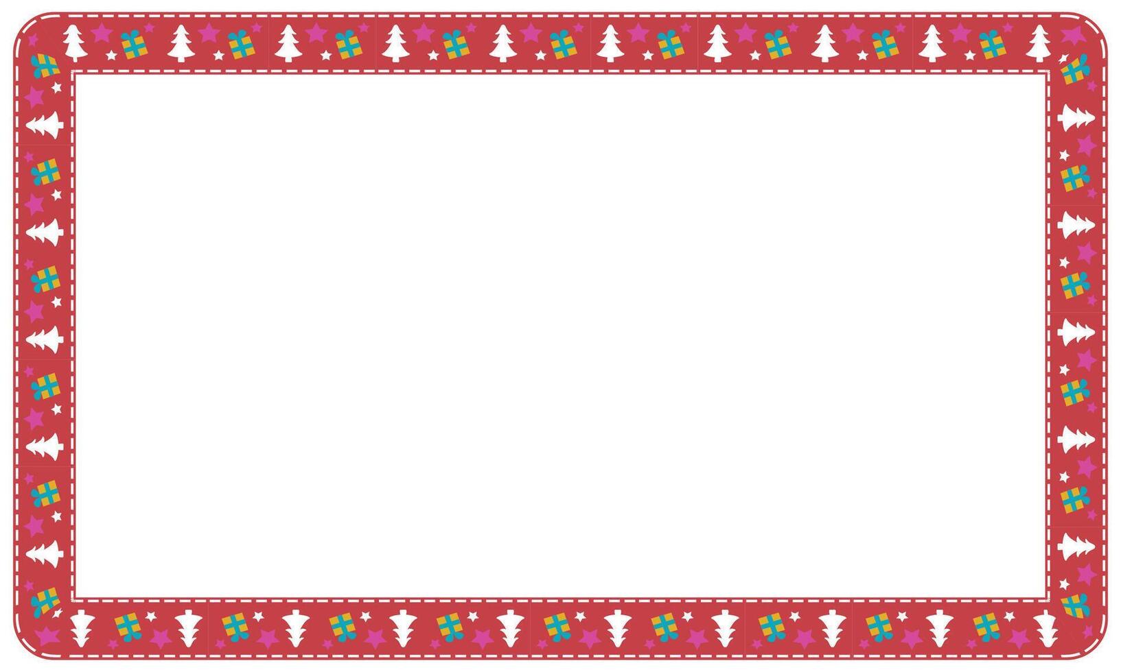 Frame template for christmas season celebration christmas wreath concept vector