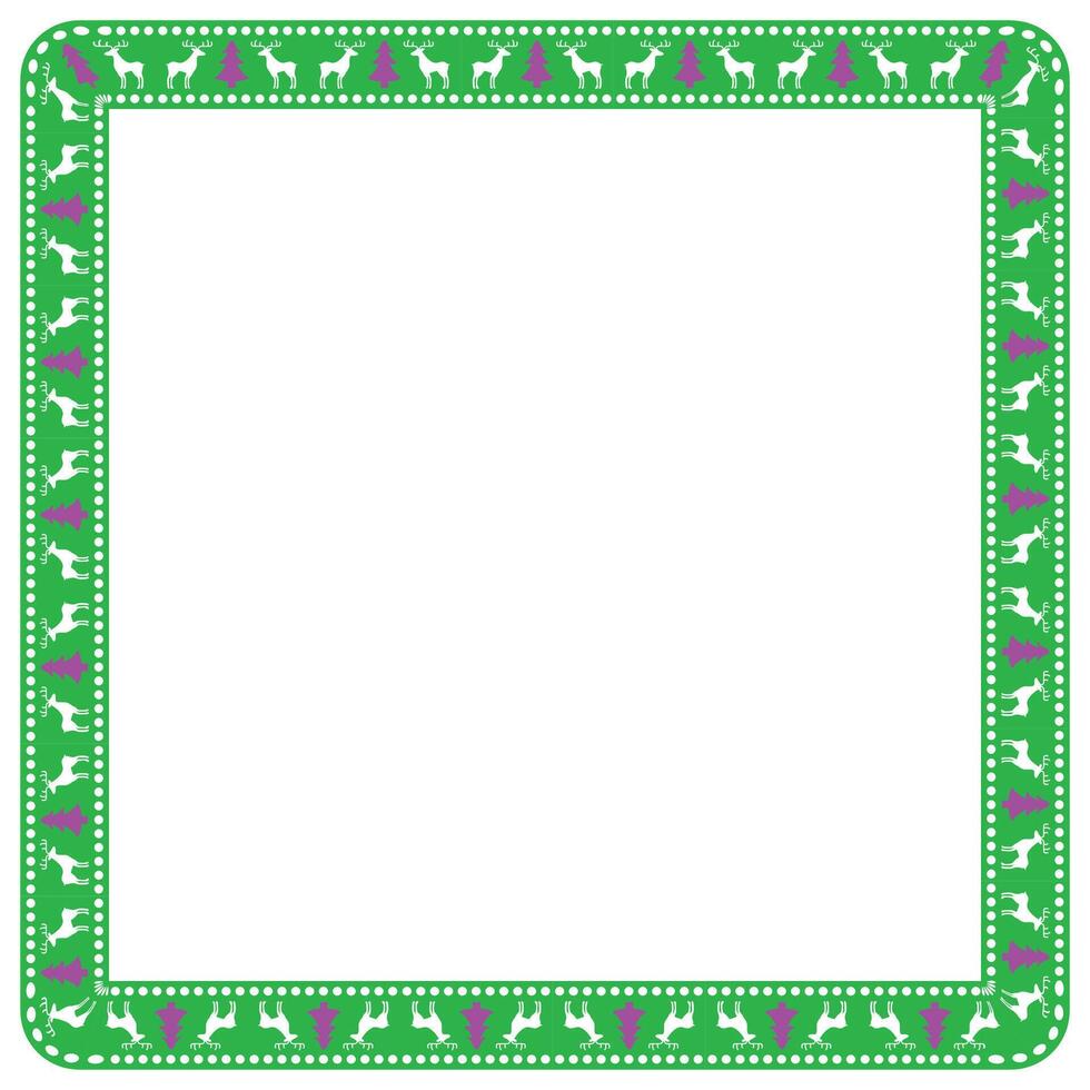 Frame template for christmas season celebration christmas wreath concept vector