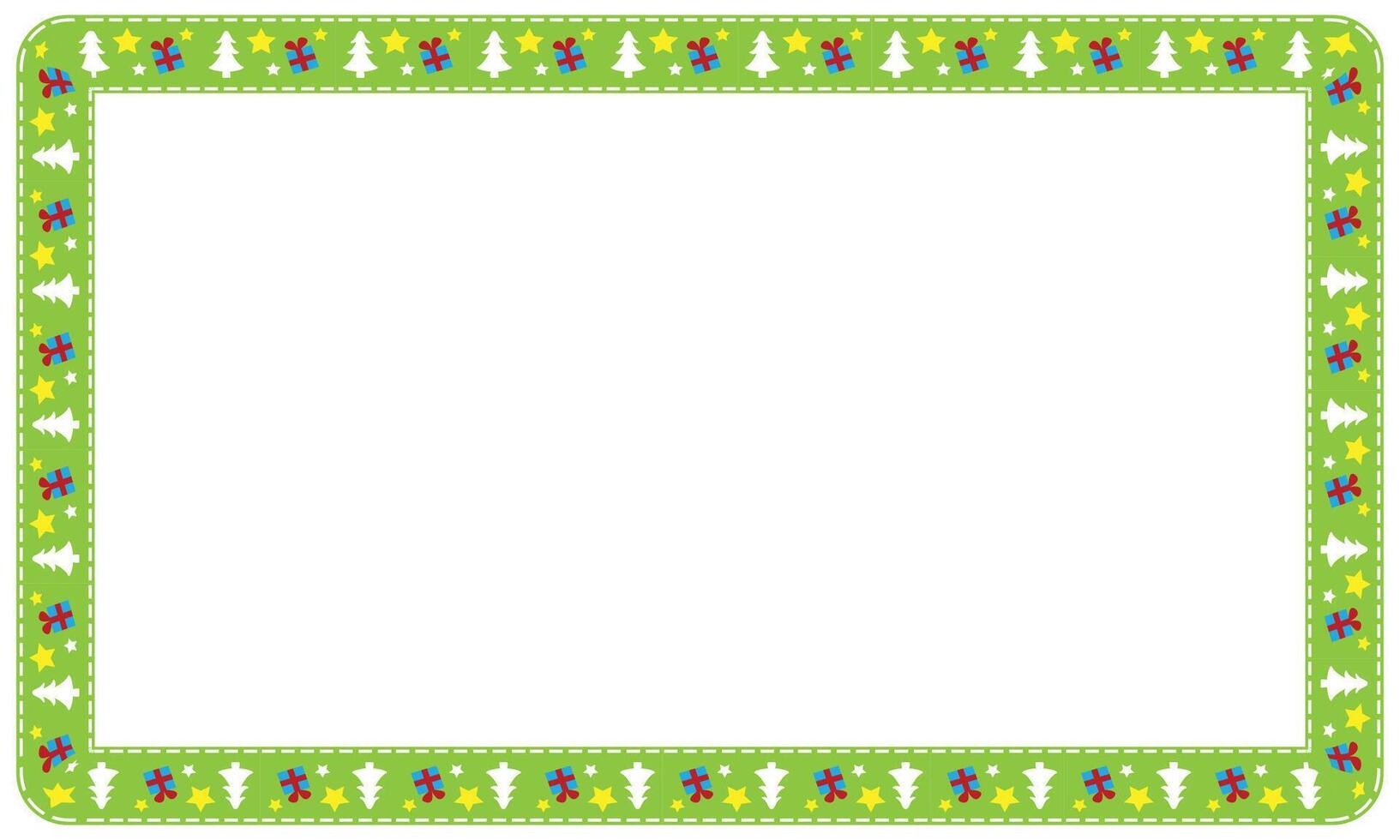 Frame template for christmas season celebration christmas wreath concept vector