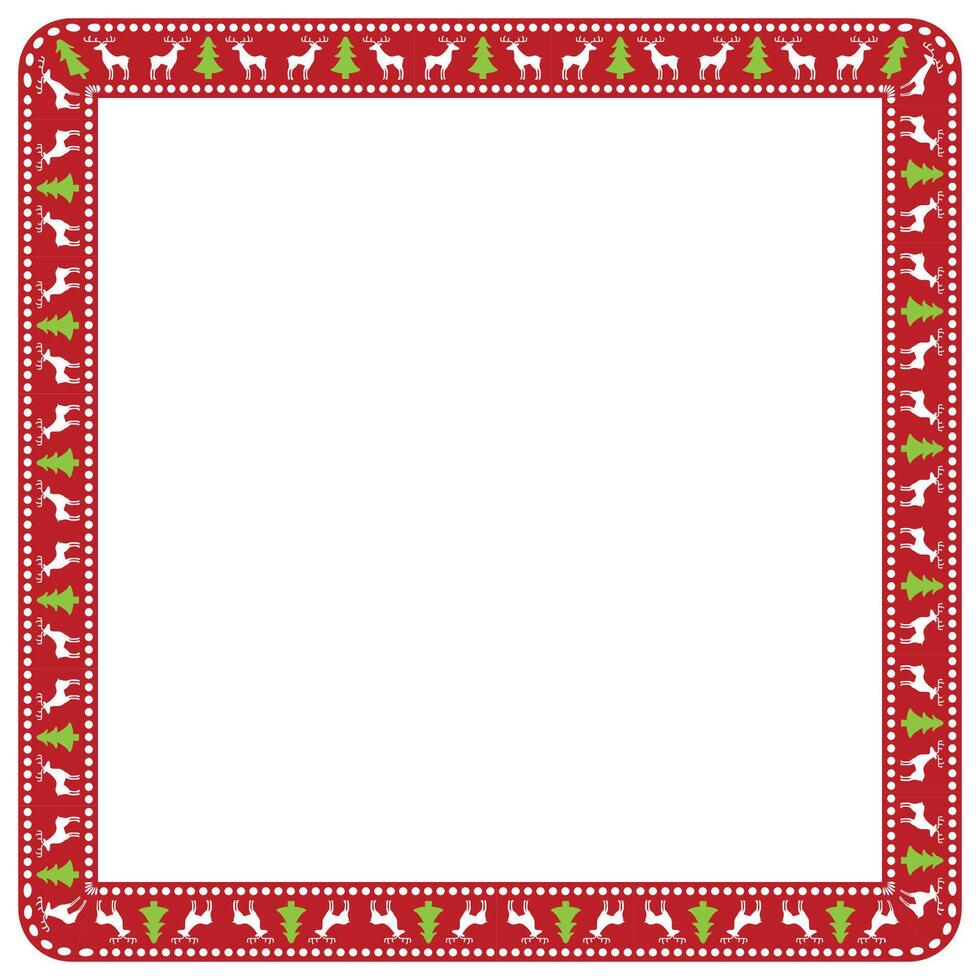Frame template for christmas season celebration christmas wreath concept vector