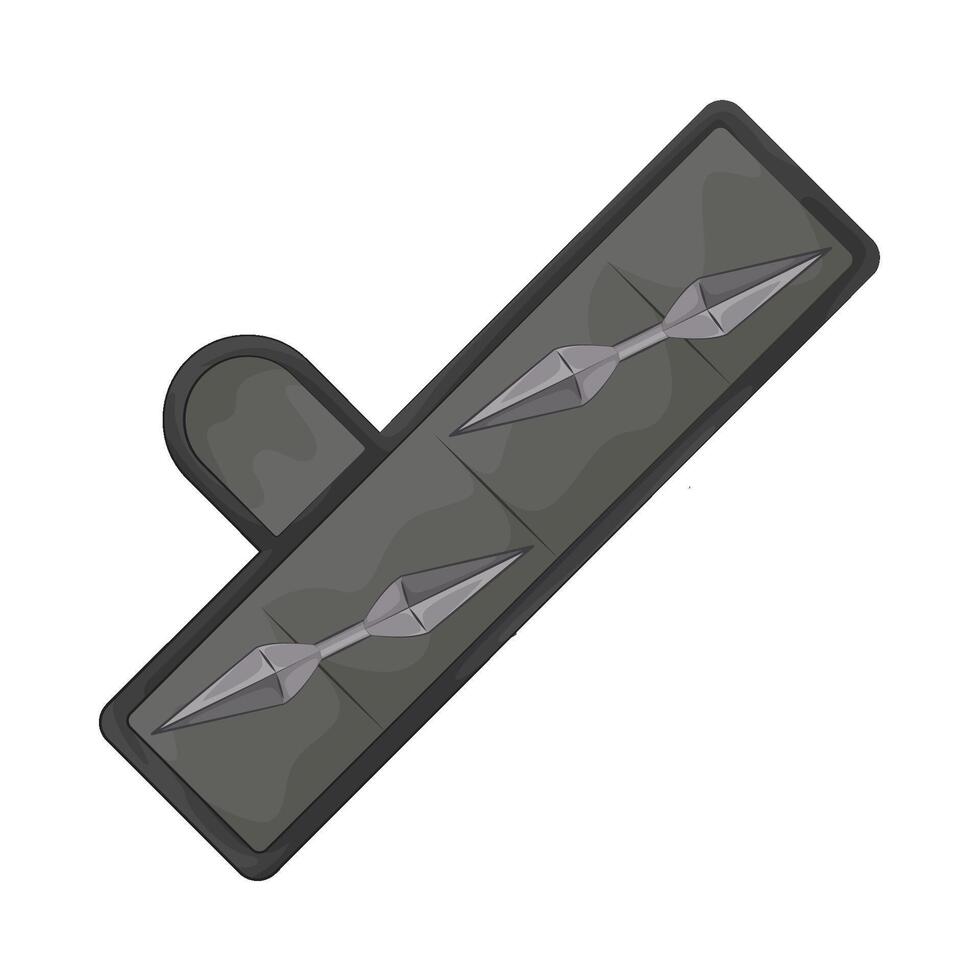 Illustration of shuriken vector