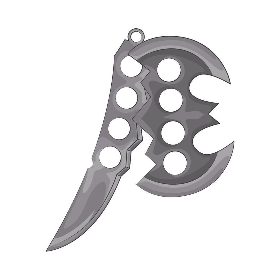 Illustration of shuriken vector