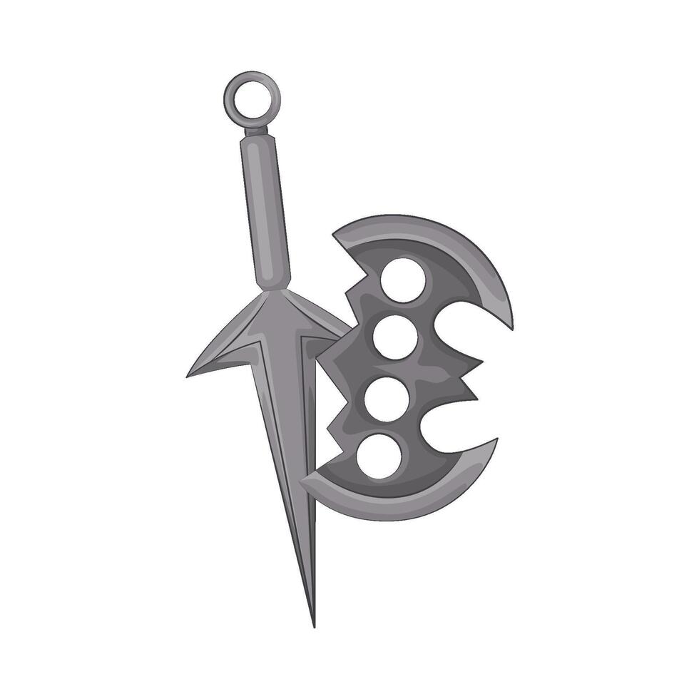 Illustration of shuriken vector