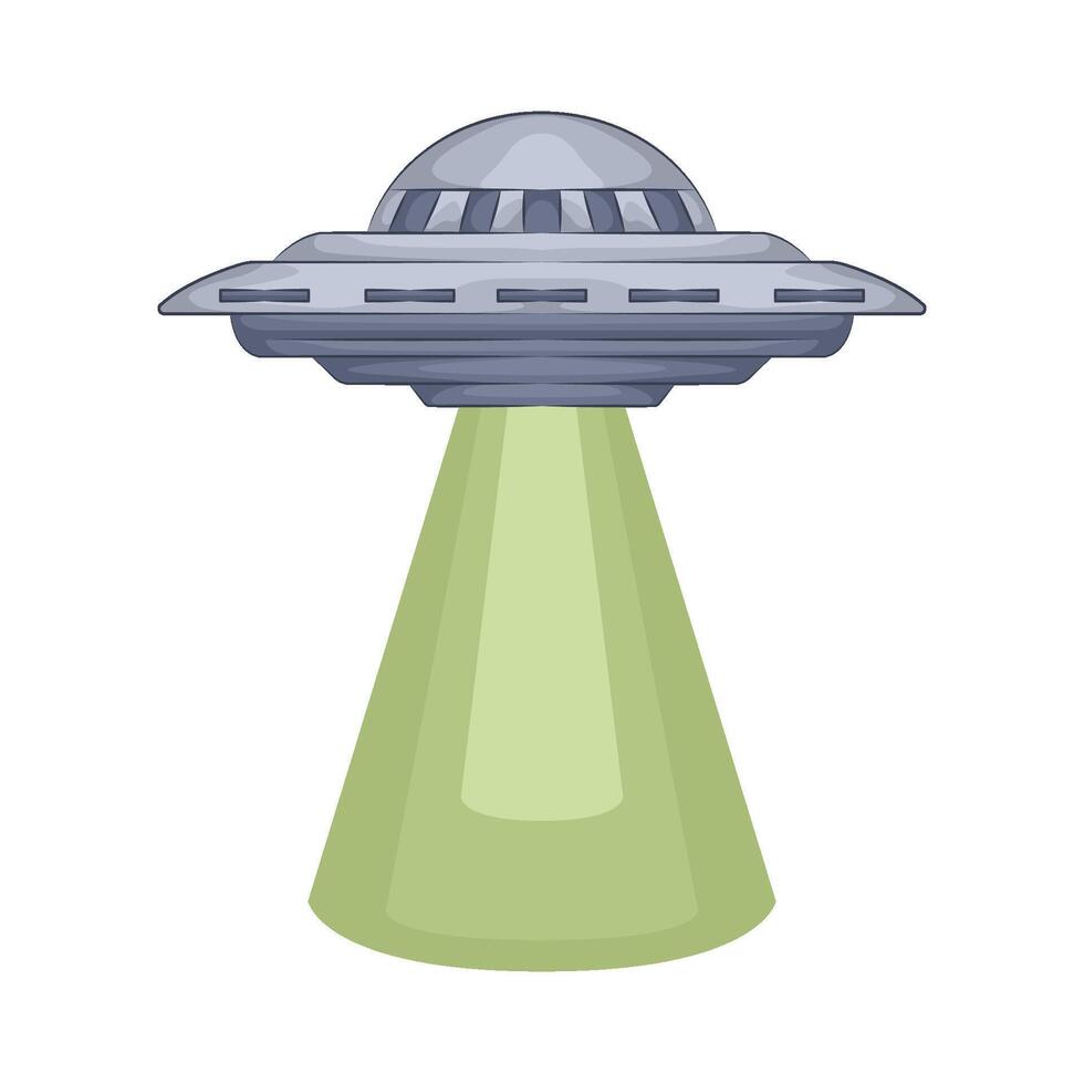 Illustration of UFO vector