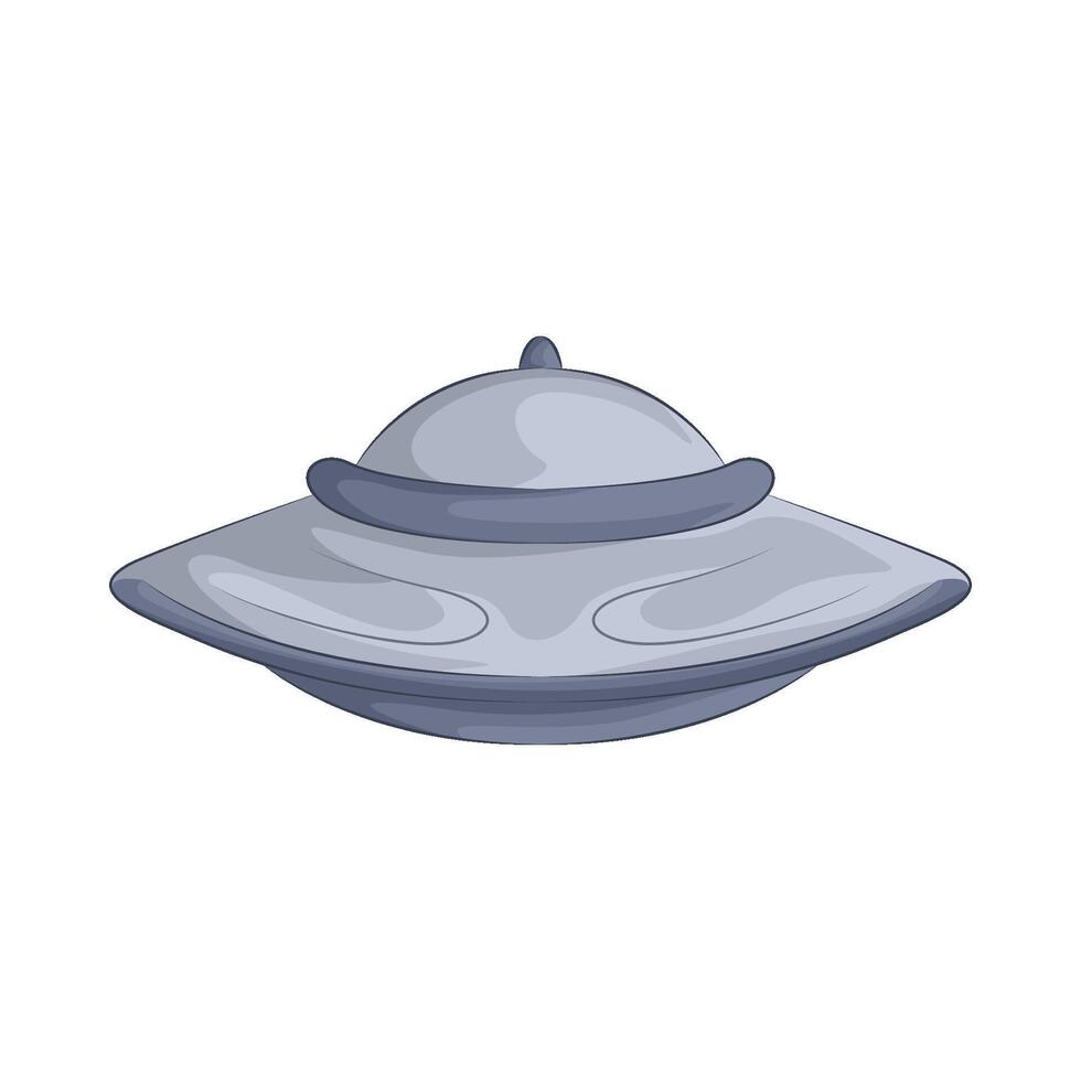 Illustration of UFO vector