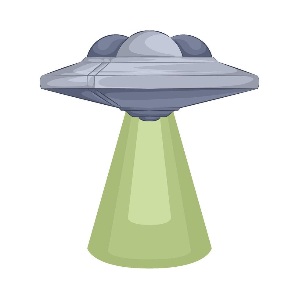 Illustration of UFO vector