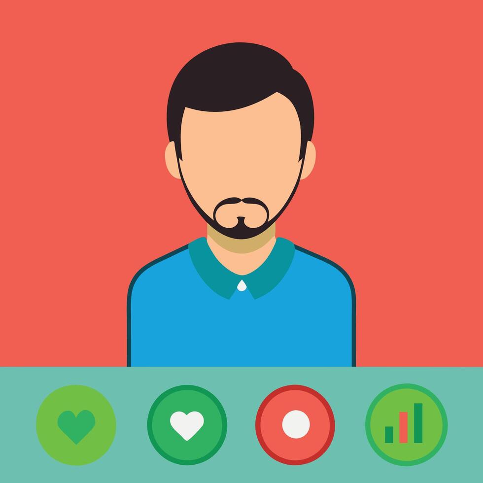 Simple Web UI elements kit graphic vector