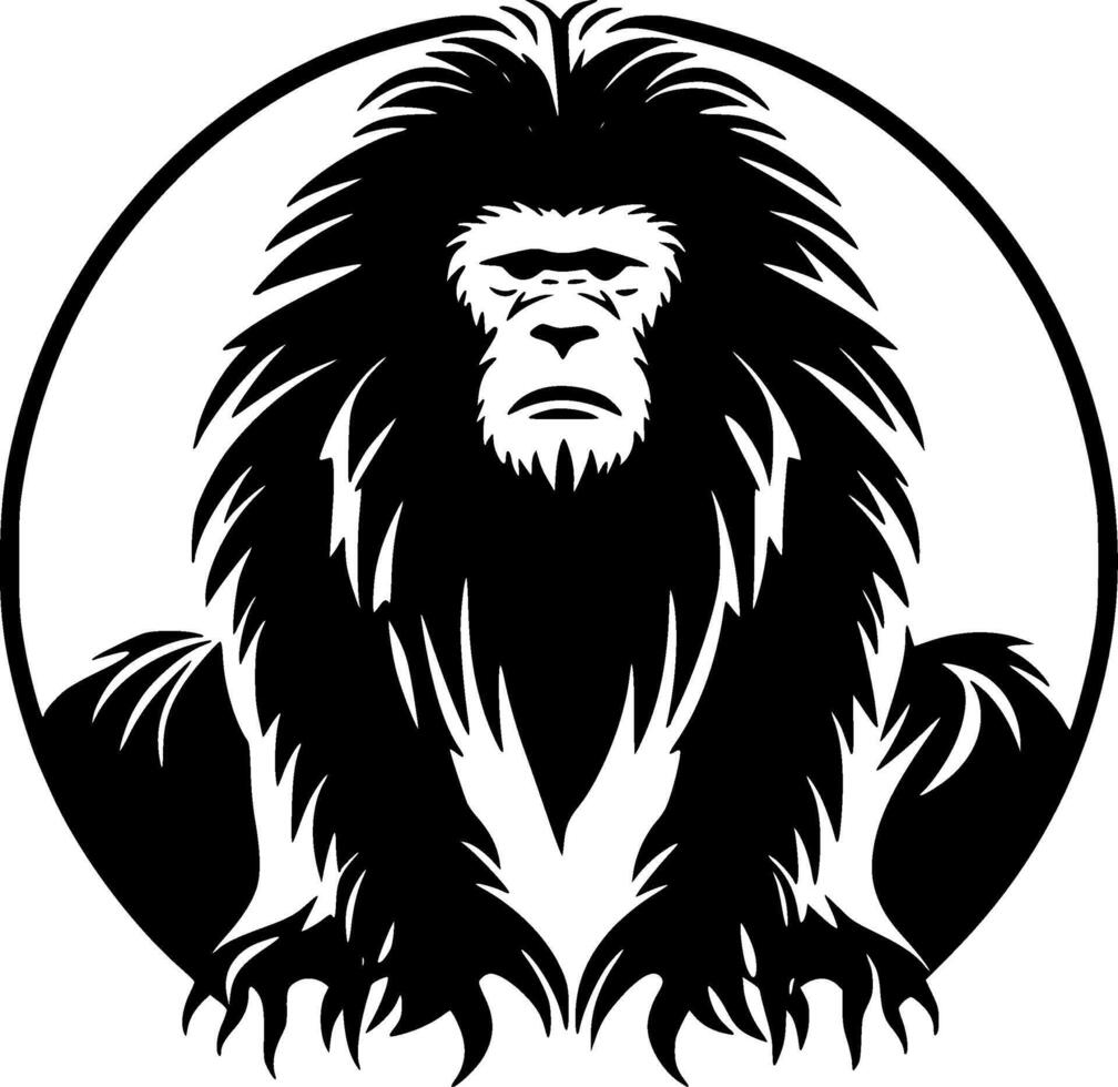Baboon - High Quality Logo - illustration ideal for T-shirt graphic vector