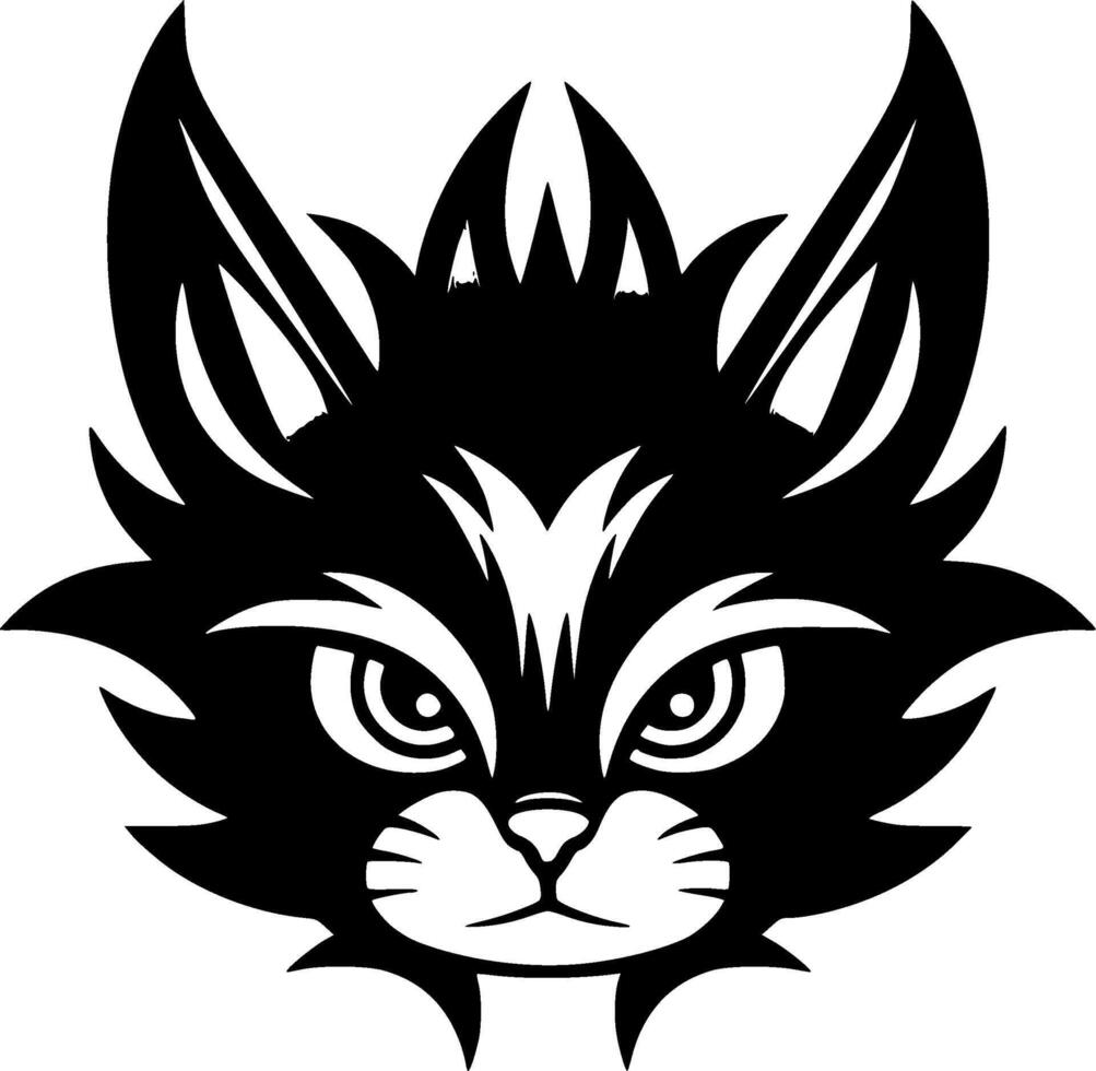Cat - High Quality Logo - illustration ideal for T-shirt graphic vector