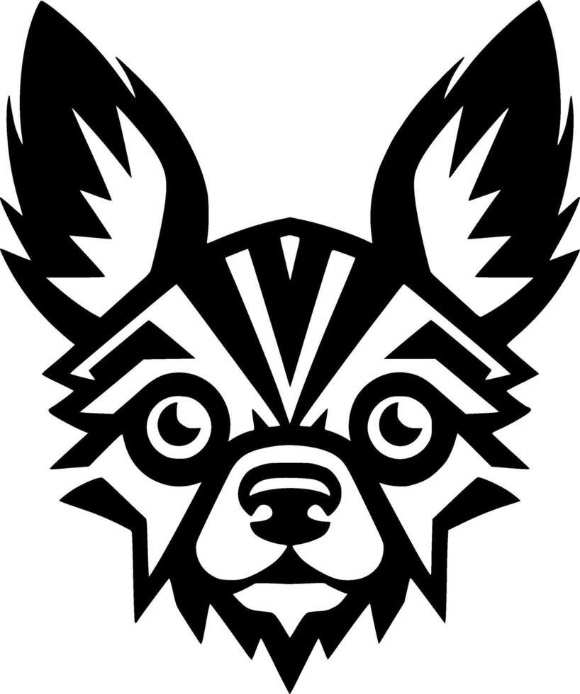 Chihuahua - Minimalist and Flat Logo - illustration vector