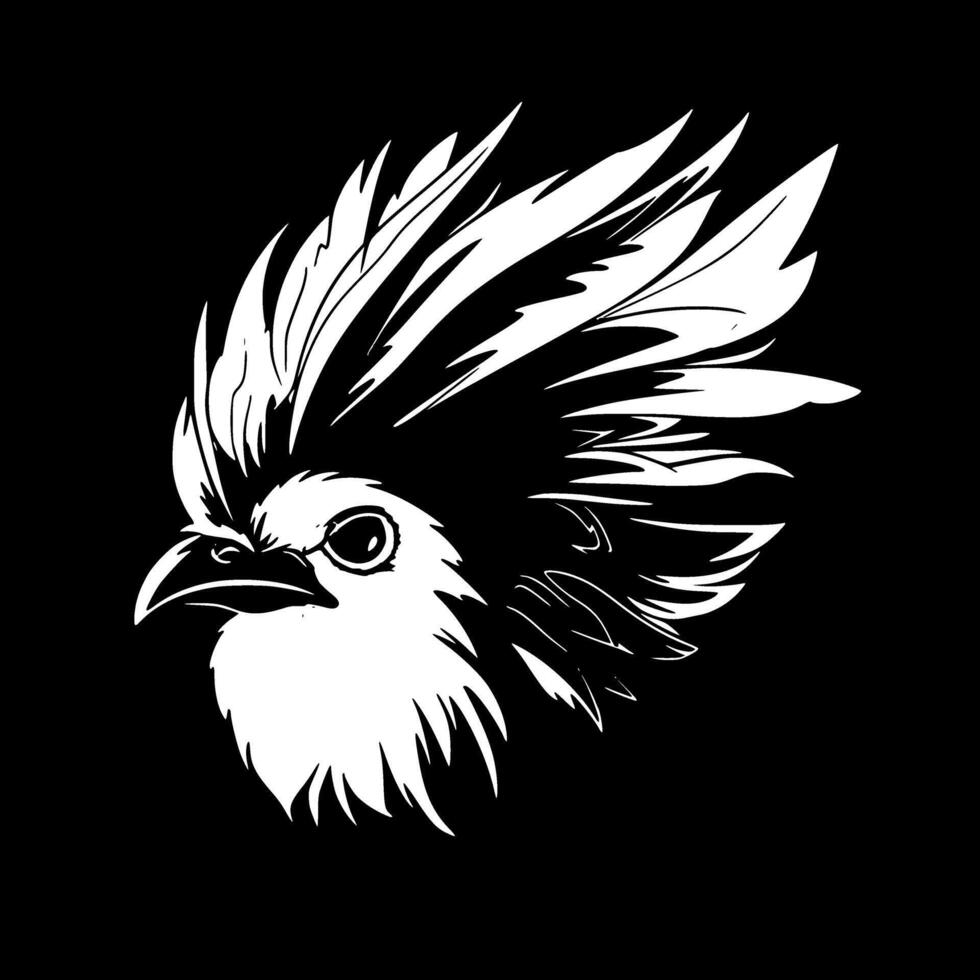 Cockatoo - Minimalist and Flat Logo - illustration vector