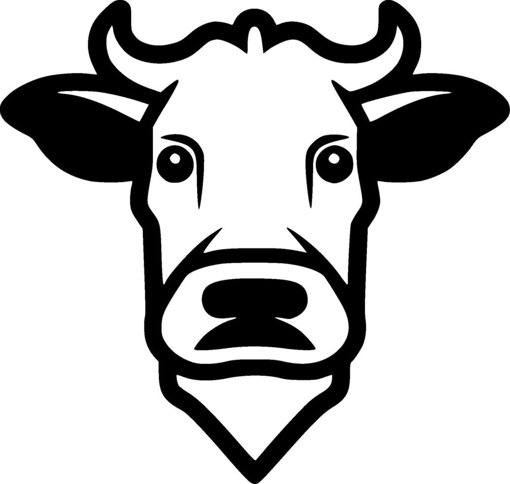 Cow - High Quality Logo - illustration ideal for T-shirt graphic vector