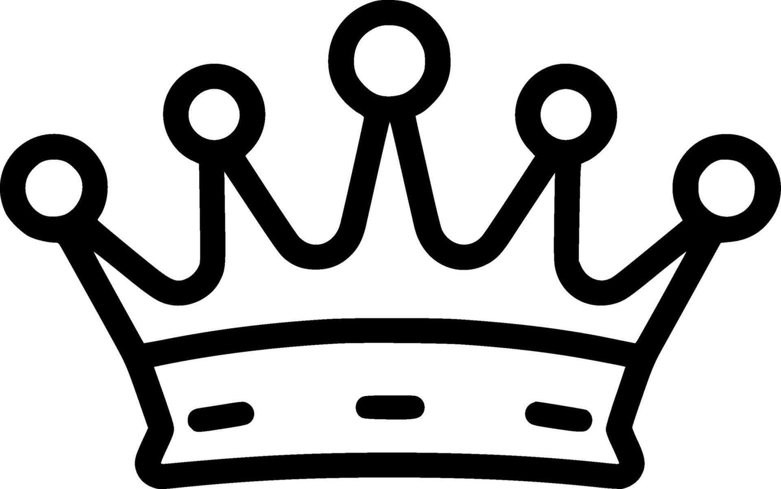 Crown - High Quality Logo - illustration ideal for T-shirt graphic vector