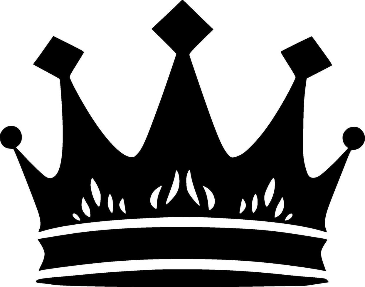 Crown - High Quality Logo - illustration ideal for T-shirt graphic vector