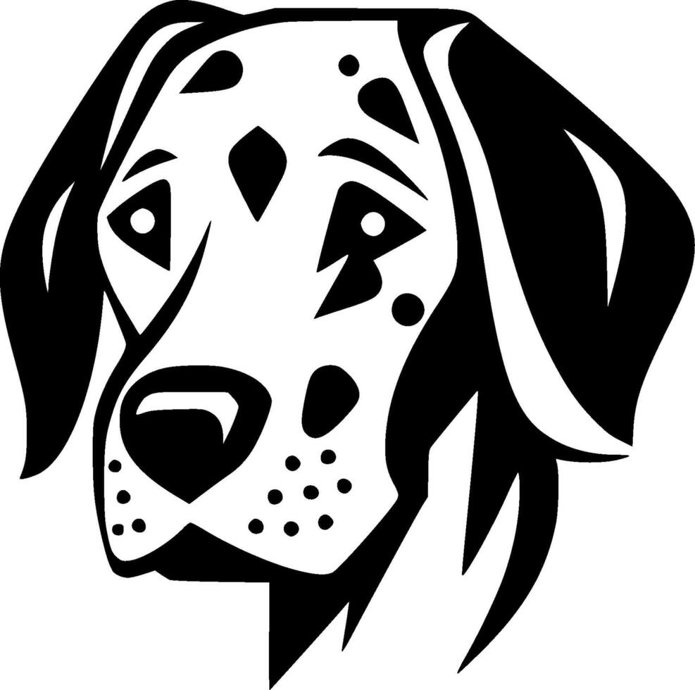 Dalmatian - High Quality Logo - illustration ideal for T-shirt graphic vector