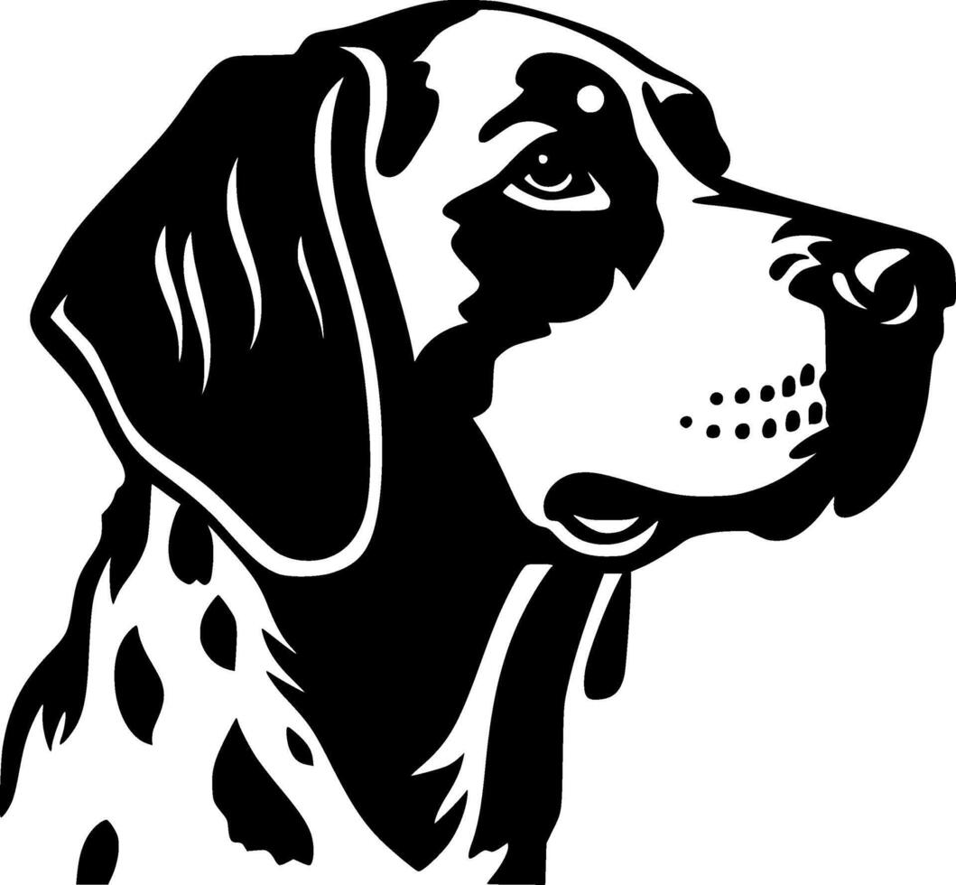 Dalmatian - Minimalist and Flat Logo - illustration vector