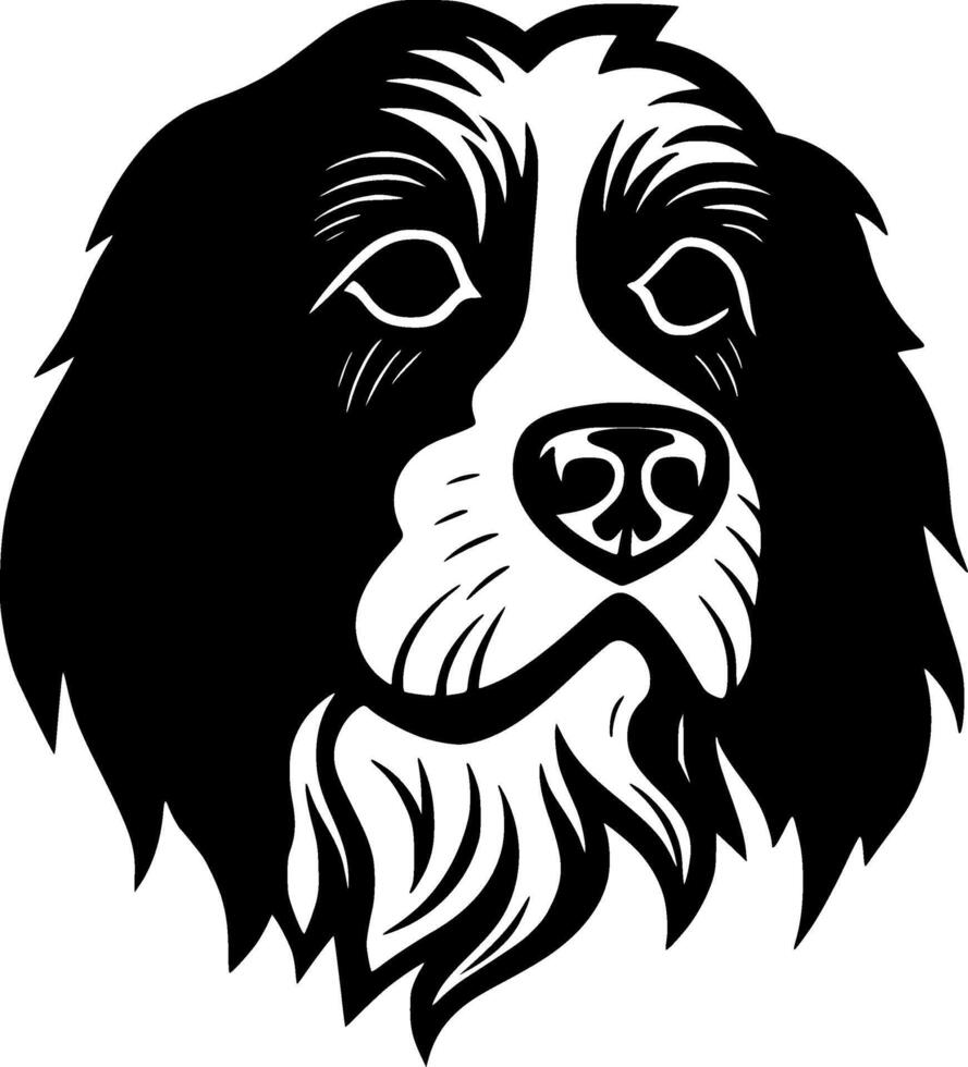 Dog - Minimalist and Flat Logo - illustration vector