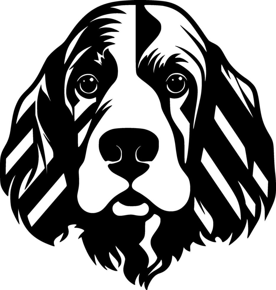 Dog - Minimalist and Flat Logo - illustration vector